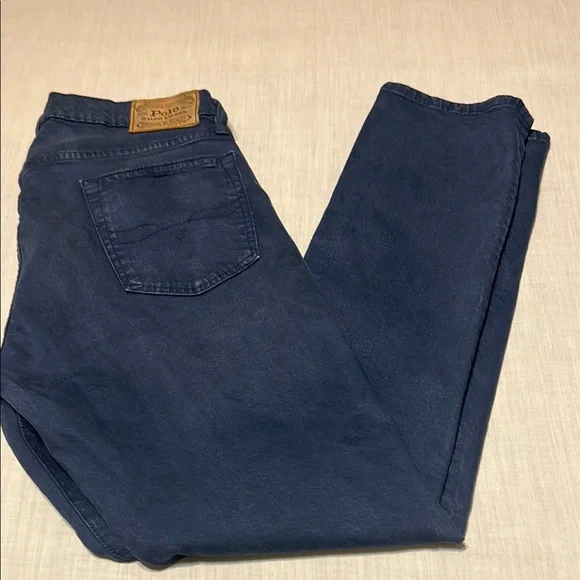 Men's Polo Ralph Lauren Blue Sullivan Slim Jeans - Picture 8 of 11